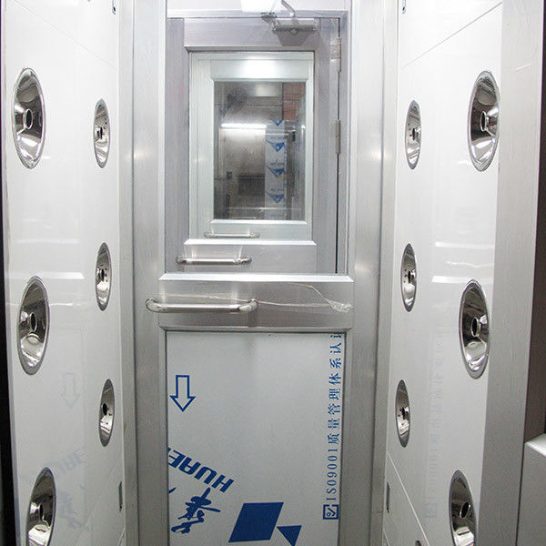 Vòi hoa sen thổi khí tự động trong phòng sạch với cửa nhôm W730mm, chiều rộng 1230mm 1
