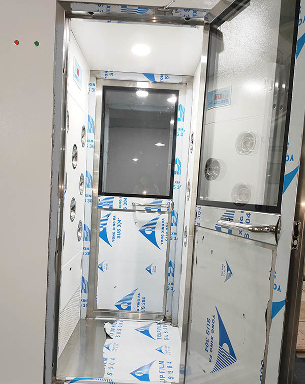 Bồn tắm không khí trong phòng sạch công nghiệp với hệ thống tự động làm sạch 0