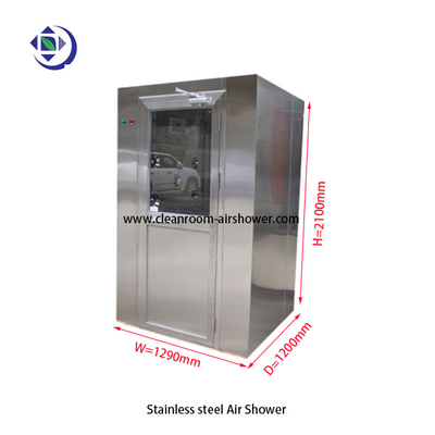 Mua One Person SS304 Air Shower Room With Manual Swing Doors / 3 Way Blow Jet Type online manufacture