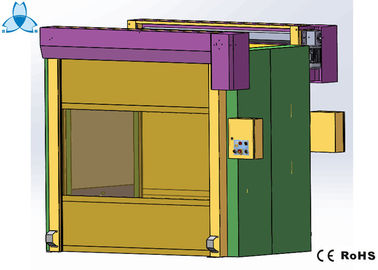 Mua Cold Rolled Steel Cleanroom Air Shower , Air Shower Room With High Speed Shutter Doors online manufacture