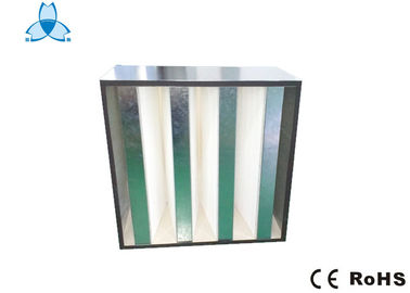 Mua Compressed Hepa V Bank Filter Aluminum / Pastic Material For Air Conditioning System online manufacture
