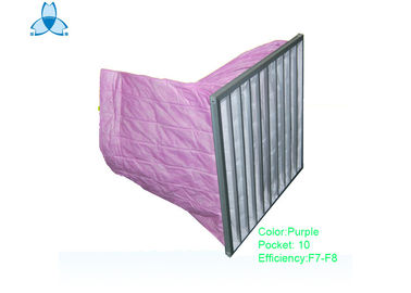 Mua Anti - Static Pocket Air Filter Initial Resistance 110 For Dust Collection online manufacture