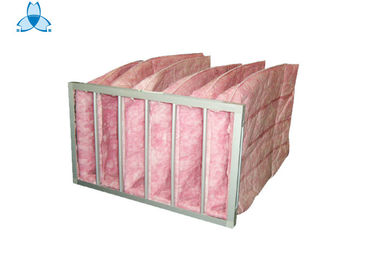 Mua Chemical Fiber Filtering Media Air Filter With 6 Pockets , Customized Size online manufacture