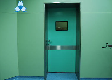 Mua Manual Swing Hospital Air Filter , Single Leaf Hospital Room Door With Viewing Window online manufacture