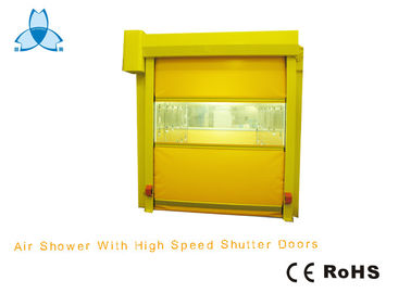 Mua Power Coated Steel Clean Room Air Shower Tunnel With High Speed Rolling Automatic Opening Shutter online manufacture