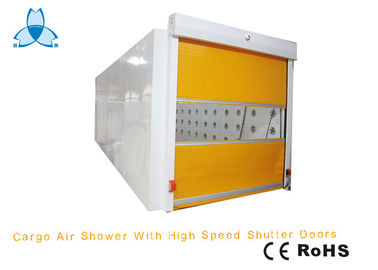 Mua OEM Clean Air Shower Tunnel With Auto High Fast Speed Shutter Doors By Radar Sensor online manufacture