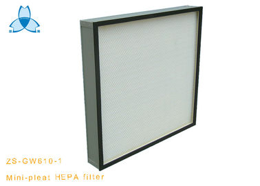 Mua Commercial Air Conditioner HVAC System H13 Hepa Panel Filter Mini Pleat HEPA Filter online manufacture