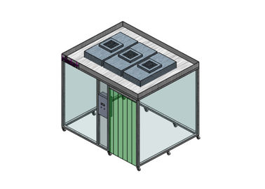 Mua PVC Curtain ISO 8 Softwall Modular Clean Room / Clean Booth With Fan Filter Unit online manufacture