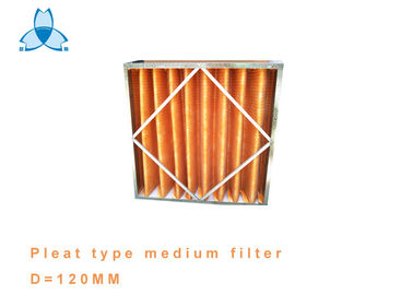 Mua Kim loại khung Pleat Loại Medium Pre Air Filter Luồng không khí lớn áp suất thấp online manufacture