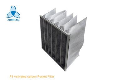 Mua F8 Than hoạt tính và sợi tổng hợp Media Pocket Bộ lọc khí Khung nhôm V Loại cứng nhắc online manufacture