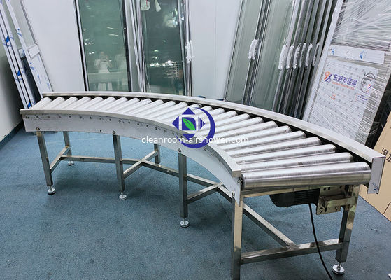 Mua Điều khiển PLC Băng tải cong bằng thép không gỉ 304 cho vật liệu vượt qua online manufacture