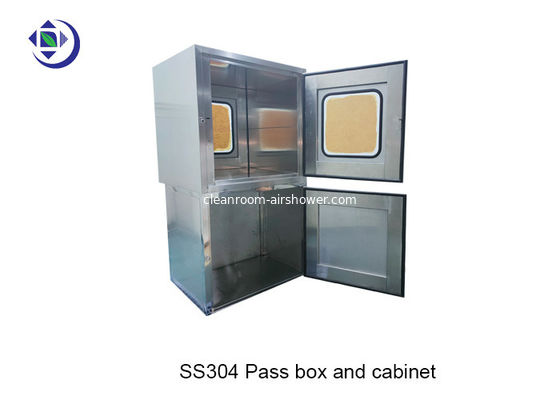Mua Hộp thông qua vòi hoa sen không khí SS304 cho phòng sạch với khóa liên động cơ học online manufacture