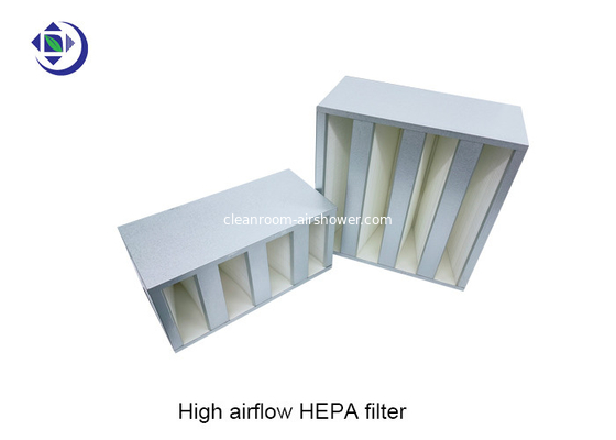 Mua Bộ lọc HEPA nhỏ gọn H13 H14 4V Aiflow cao với khung mạ kẽm online manufacture