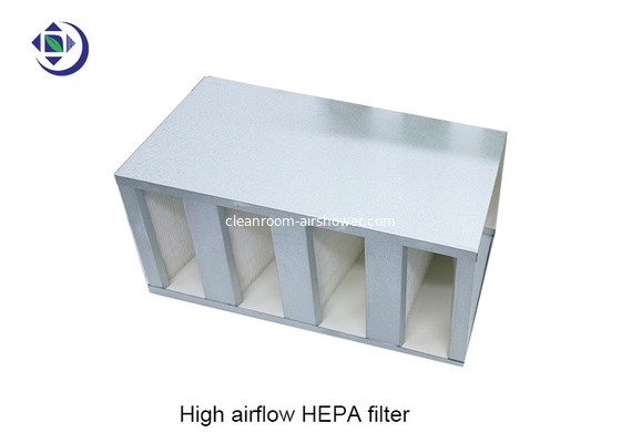 Mua Khung mạ kẽm H13 H14 Bộ lọc HEPA nhỏ gọn dòng chảy cao online manufacture