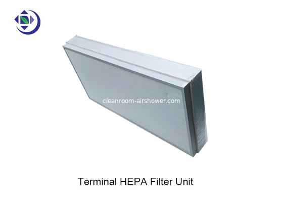 Mua Khung nhôm Anodized Hộp lọc HEPA H13 H14 dùng một lần với phương tiện sợi thủy tinh online manufacture