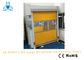 Large Cargo Air Shower Tunnel Soft PVC High Speed Shutter Doors For Cart