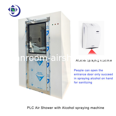Một / hai cửa 380v Cleanroom Air Shower Thiết bị thiết yếu để duy trì môi trường làm việc an toàn sạch sẽ
