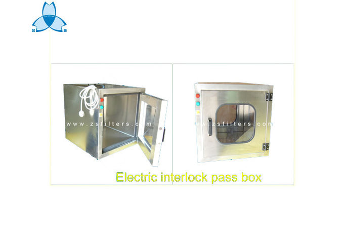 Smart Stainless Steel Pass Through Cabinet  Electromagnetic Interlock For Industry 0