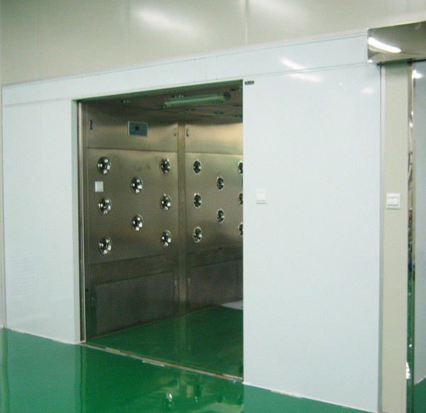 Industry Cleanroom Air Shower System Tunnel With Width 1800 Automatic Sliding Doors 1